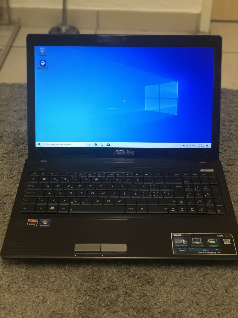 ASUS X53U, 15"