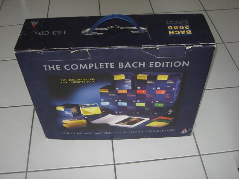Bach 2000 Gesamtausgabe 153 CD-s "Teldec* Ausgabe