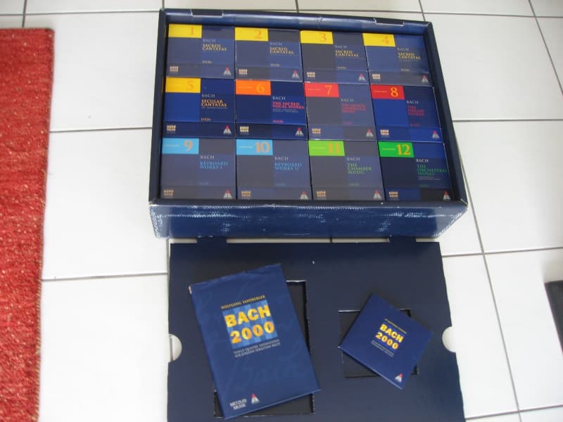 Bach 2000 Gesamtausgabe 153 CD-s "Teldec* Ausgabe