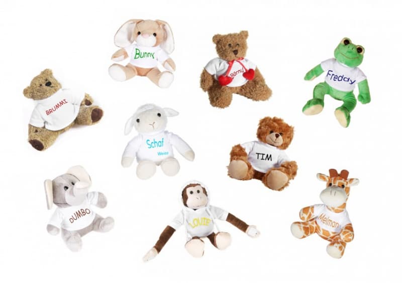 Kuscheltiere mit Foto T-Shirt selbst gestalten