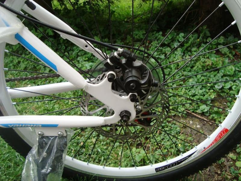 Moutainbikes 24" weiss/blau