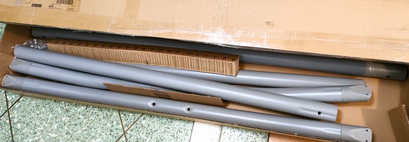 Hängematte Gestell von Ikea mit Hängematte