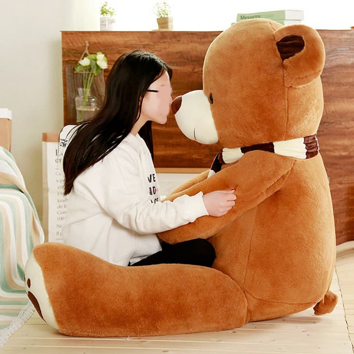 Teddybär Plüsch Bär Love You Liebe dich Herz Geschenk Teddy XXL