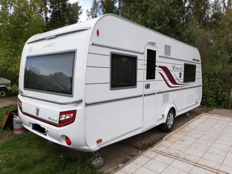 Wohnwagen Tabbert Vivaldi 550E 2.3 E Finest Edition Moover Solar