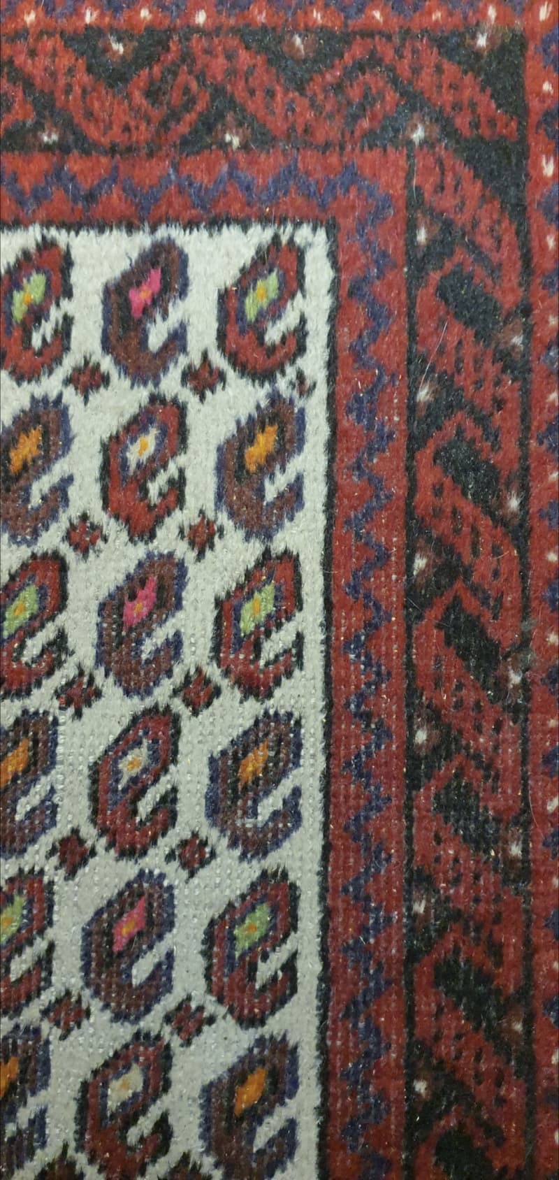 Schöner, kleiner Teppich mit Mir-i-Bota Muster