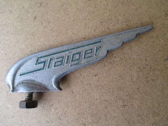 Original Fahrrad Schutzblech Staiger Emblem