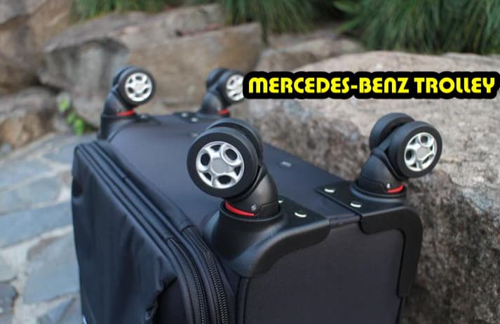 Mercedes-Benz Benz Reise Trolley Koffer Oxford Fan Fanshop Reisen