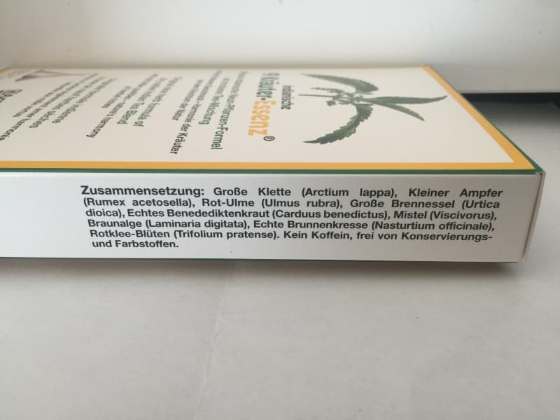 Original Indianische 9 Kräuter - Essenz Tee