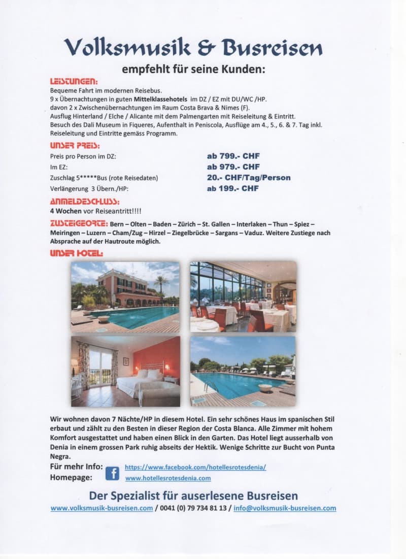 Ferienreisen Costa Blanca