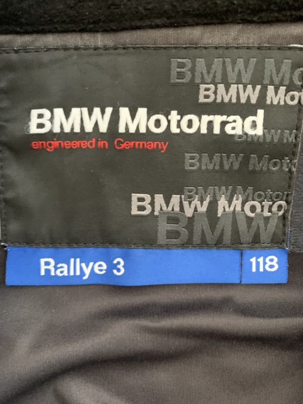 BMW Rallye 3 - Jacke, Herren Gr. 118 (Passform Gr 106)