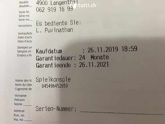 Nintendo Switch Lite wie neu mit Garantie