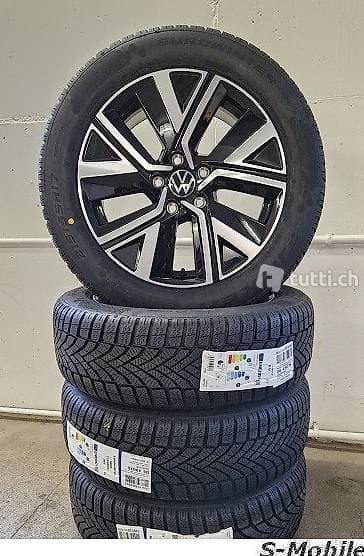 VW Touran Original "Alexandria" Winterräder 17"