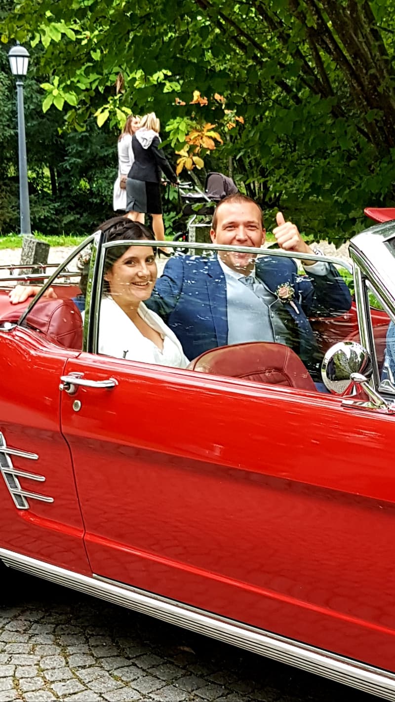 for rent / Miete eine Legende Ford Mustang 1966