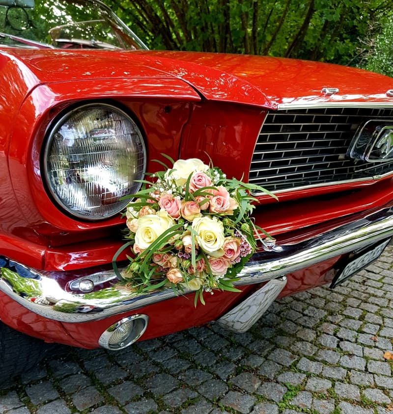 for rent / Miete eine Legende Ford Mustang 1966