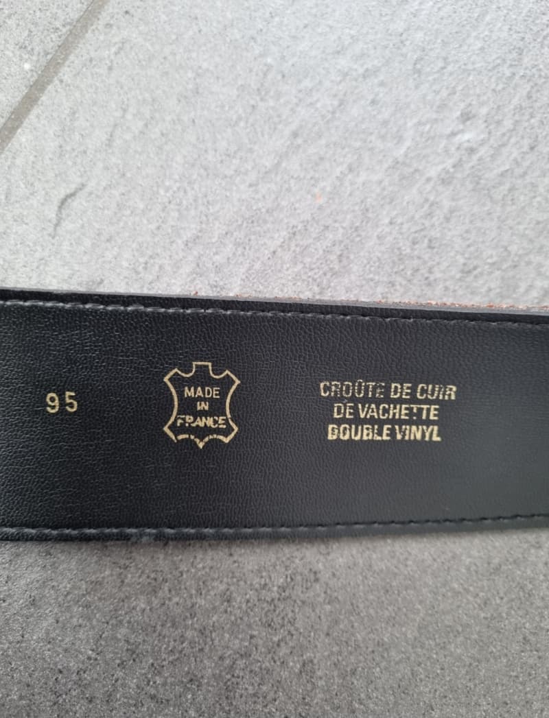 Gürtel aus Leder Grösse 95cm