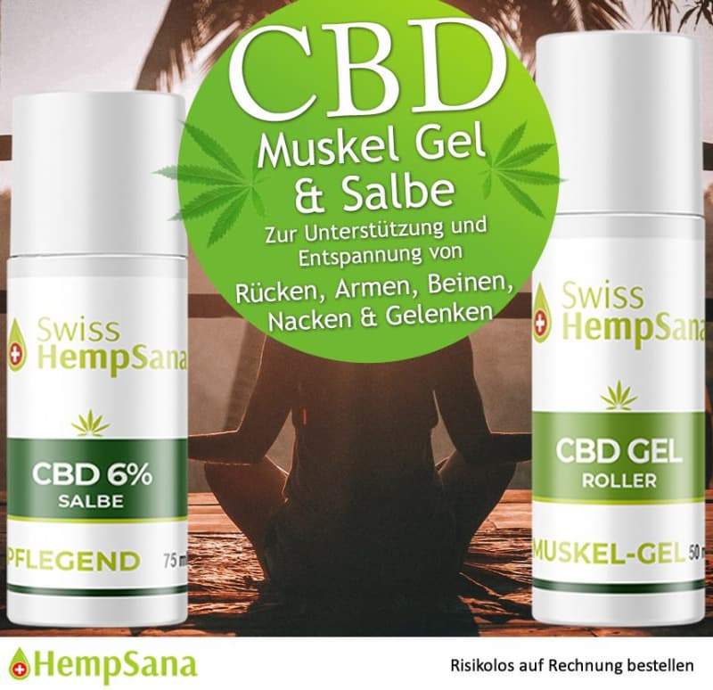 Extra hoher CBD Gehalt zur unterstützenden Regenerierung der Musk