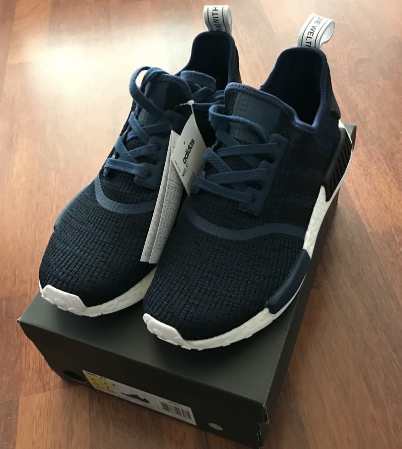 Adidas Original NMD R1 Runner Boost "Mystic Blue"