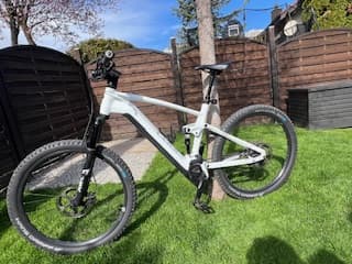 E-Bike Cube Stereo Hybrid 120 weiss Gr. XL 2023