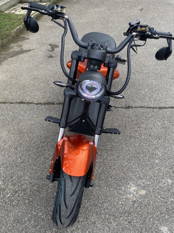 Schneller, schöner E- Chopper
