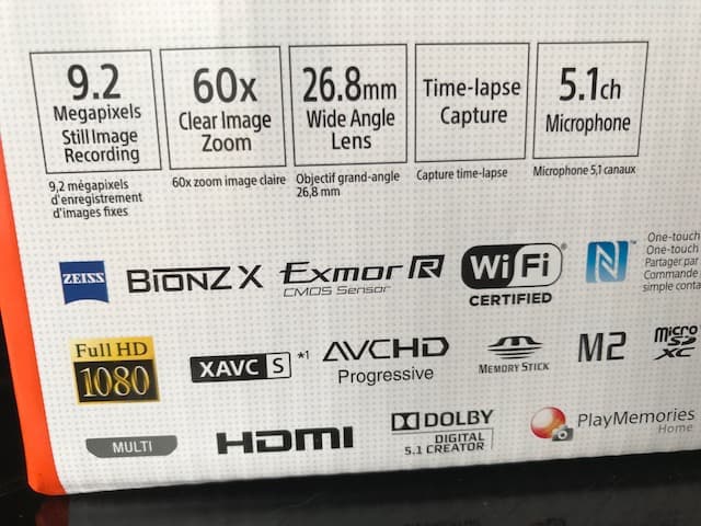 Camcoder SONY HDR - CX450