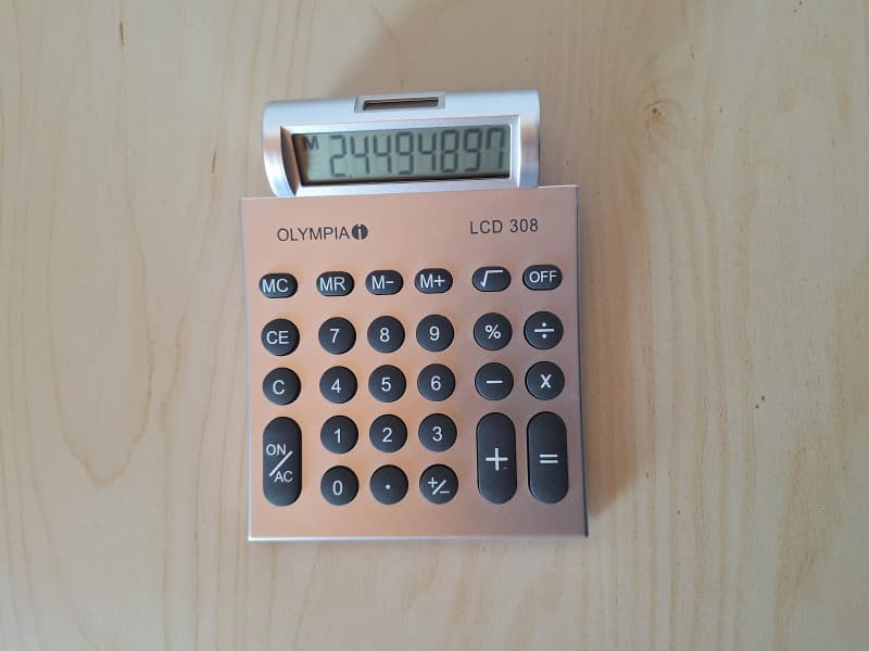 Tischrechner OLYMPIA LCD308