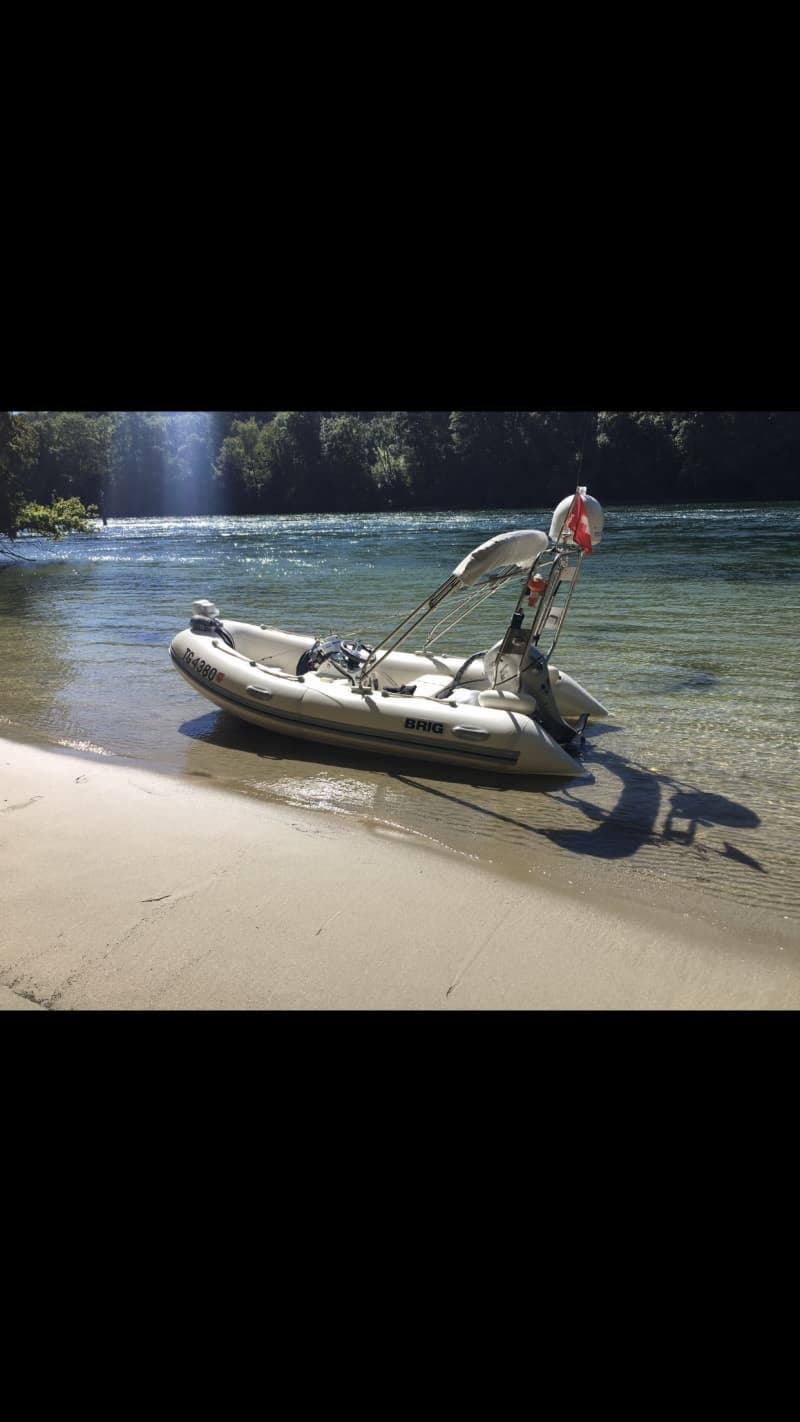 Festrumpf Sportboot der der speziellen Art :) 360 mal 170cm