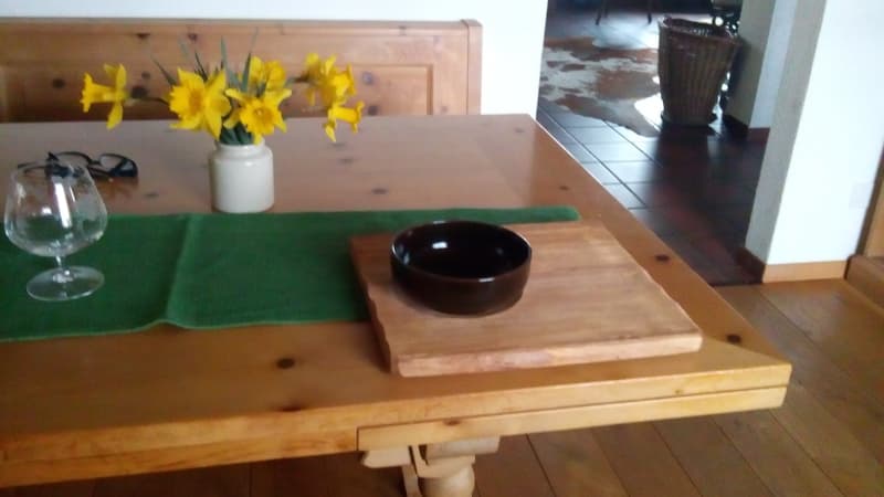 8stück holzbrett oder holztischset