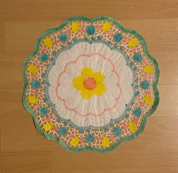 Farbiges Mandala Nr. 1