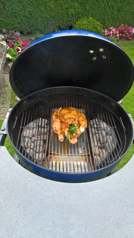 Holzkohlegrill
