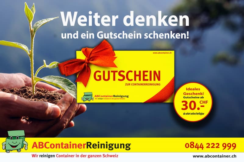 Weiter denken und ein Gutschein schenken!