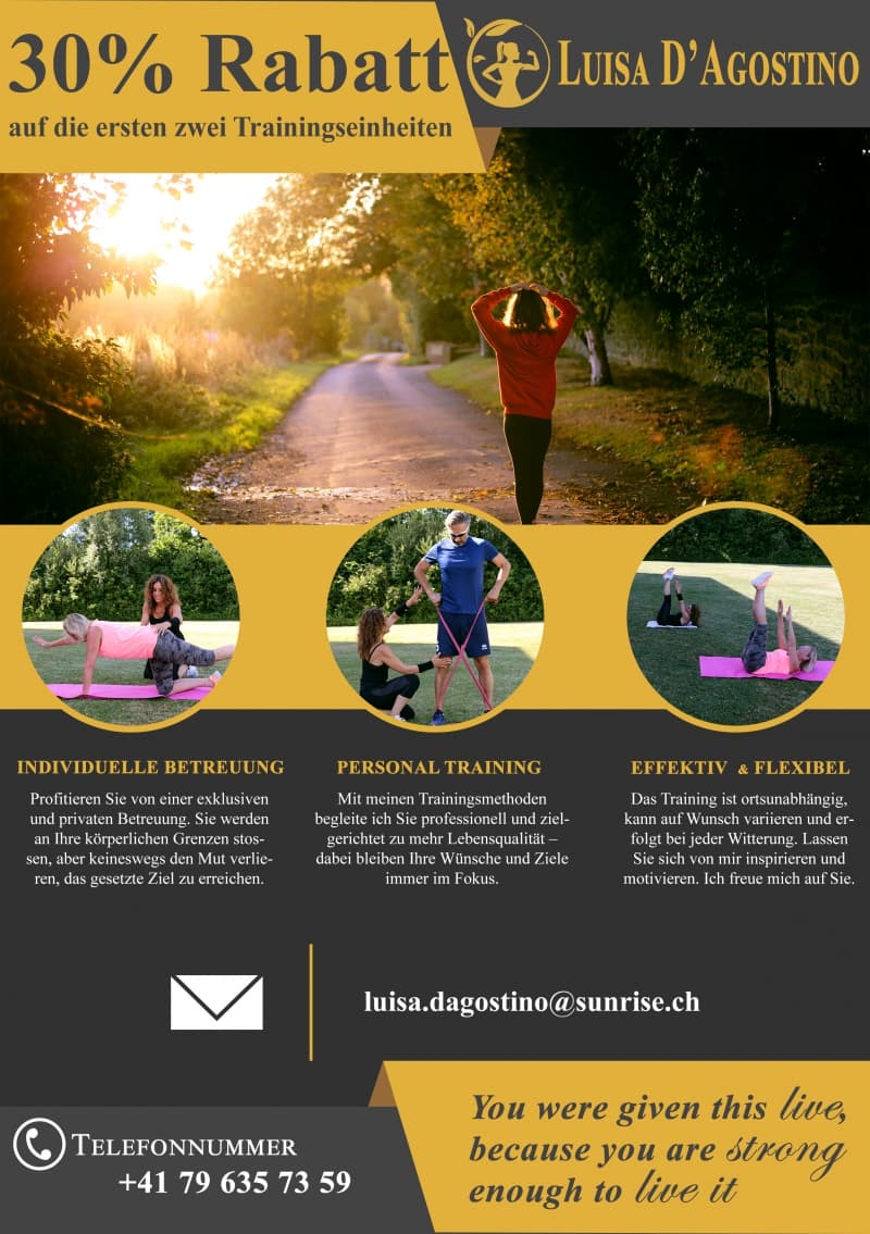 Personal Trainer gesucht?