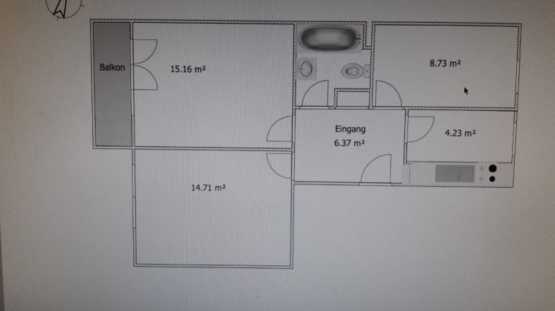 Zentrale 3.5 Zimmer Wohnung