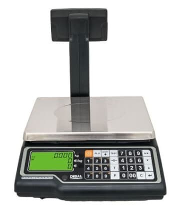 Preisrechnungswaage Dibal G-325, geeicht