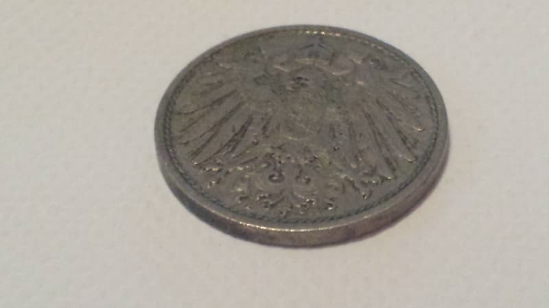 5 Alte Deutsches Reich Münzen