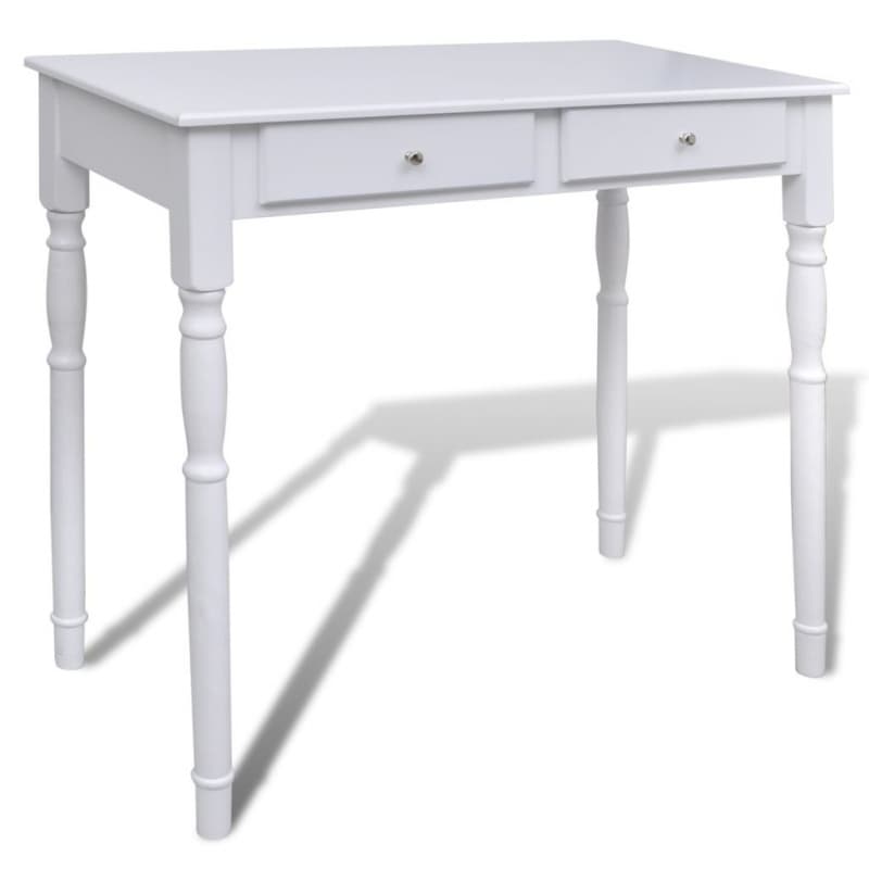 99241003 Schminktisch mit 3-in-1 Spiegel und Hocker 2 Schubladen
