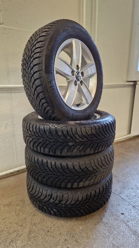 VW Polo Original CORVARA Winterräder 15"