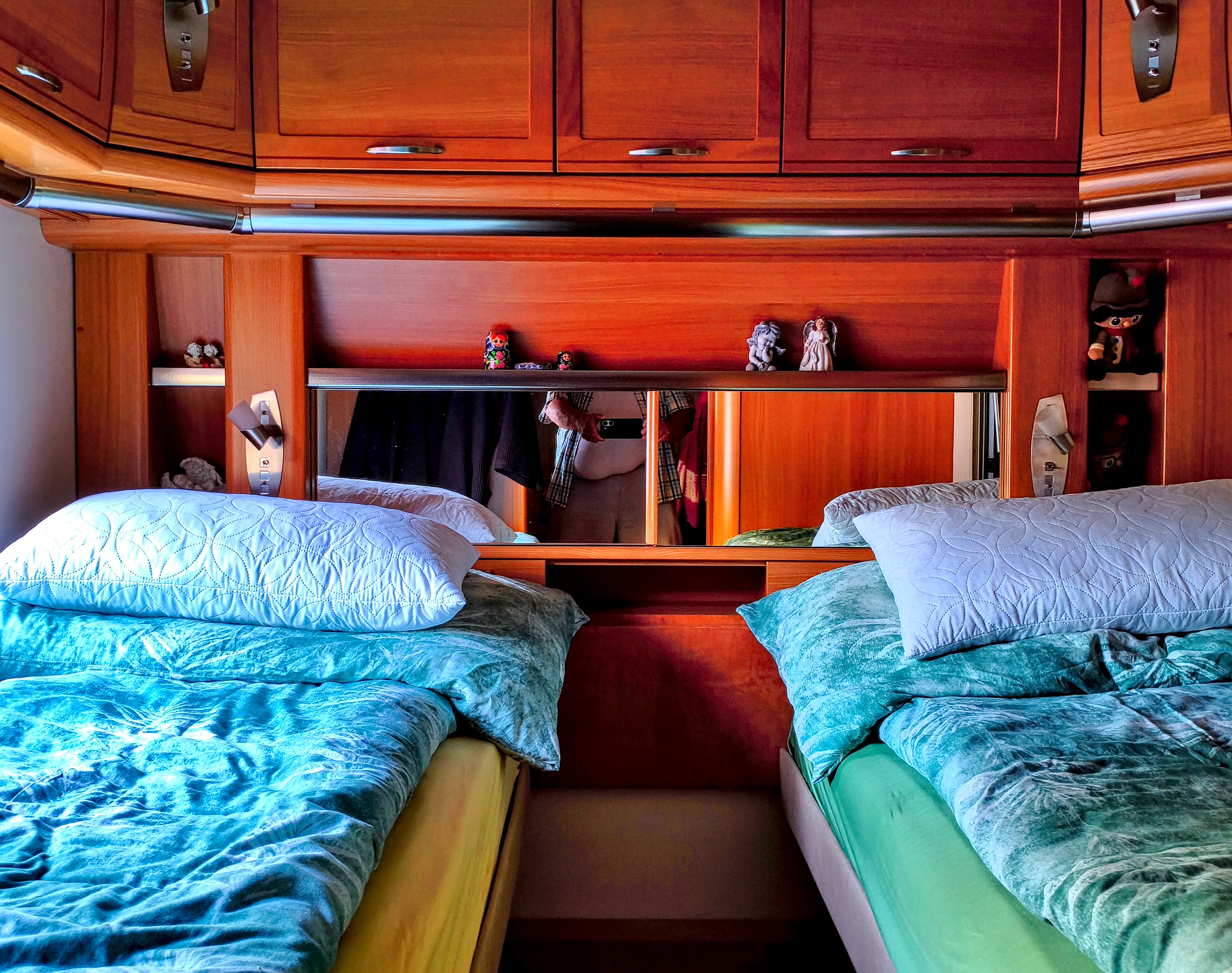 Mobilhome an fixem Standort
