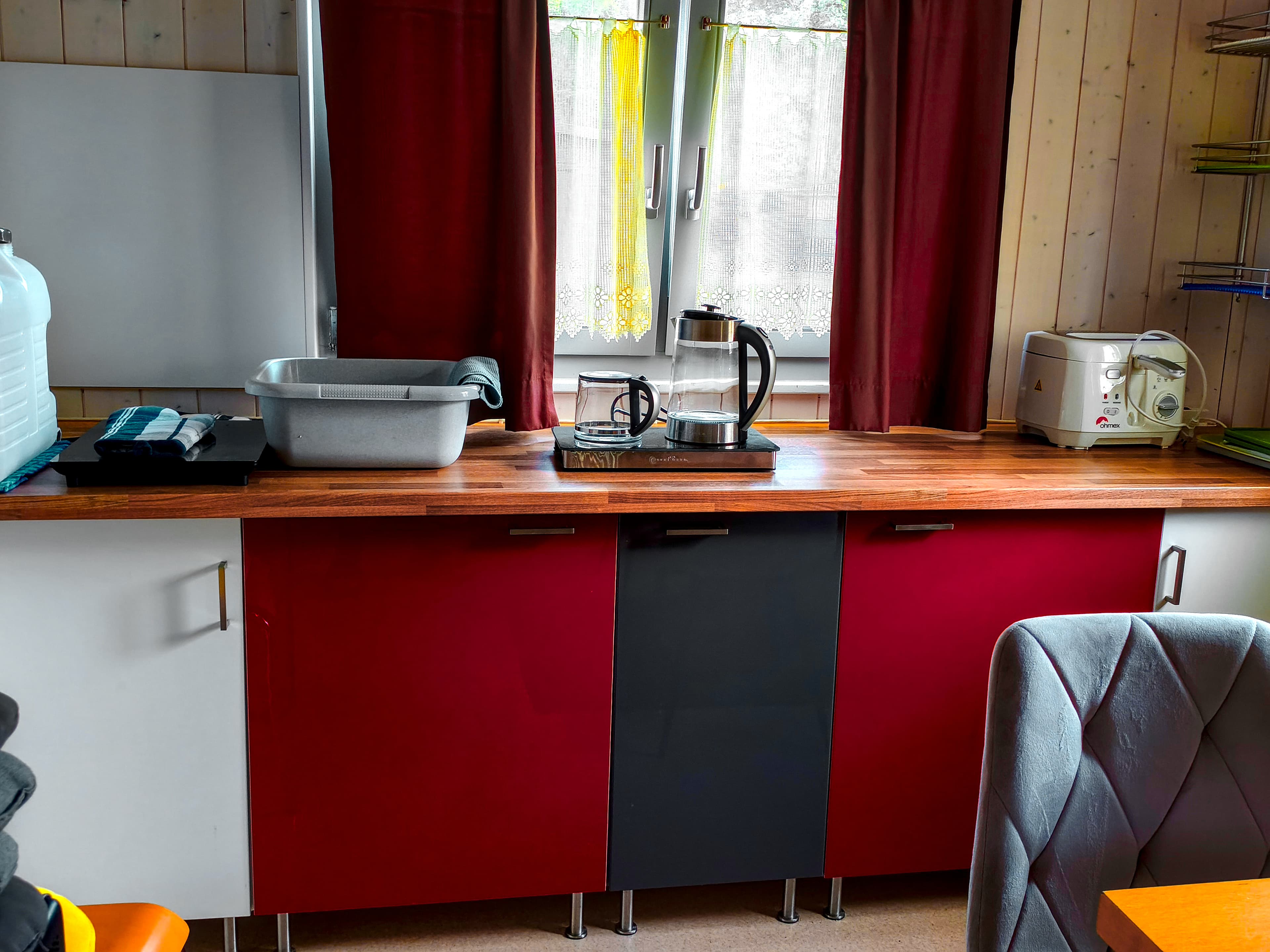 Mobilhome an fixem Standort