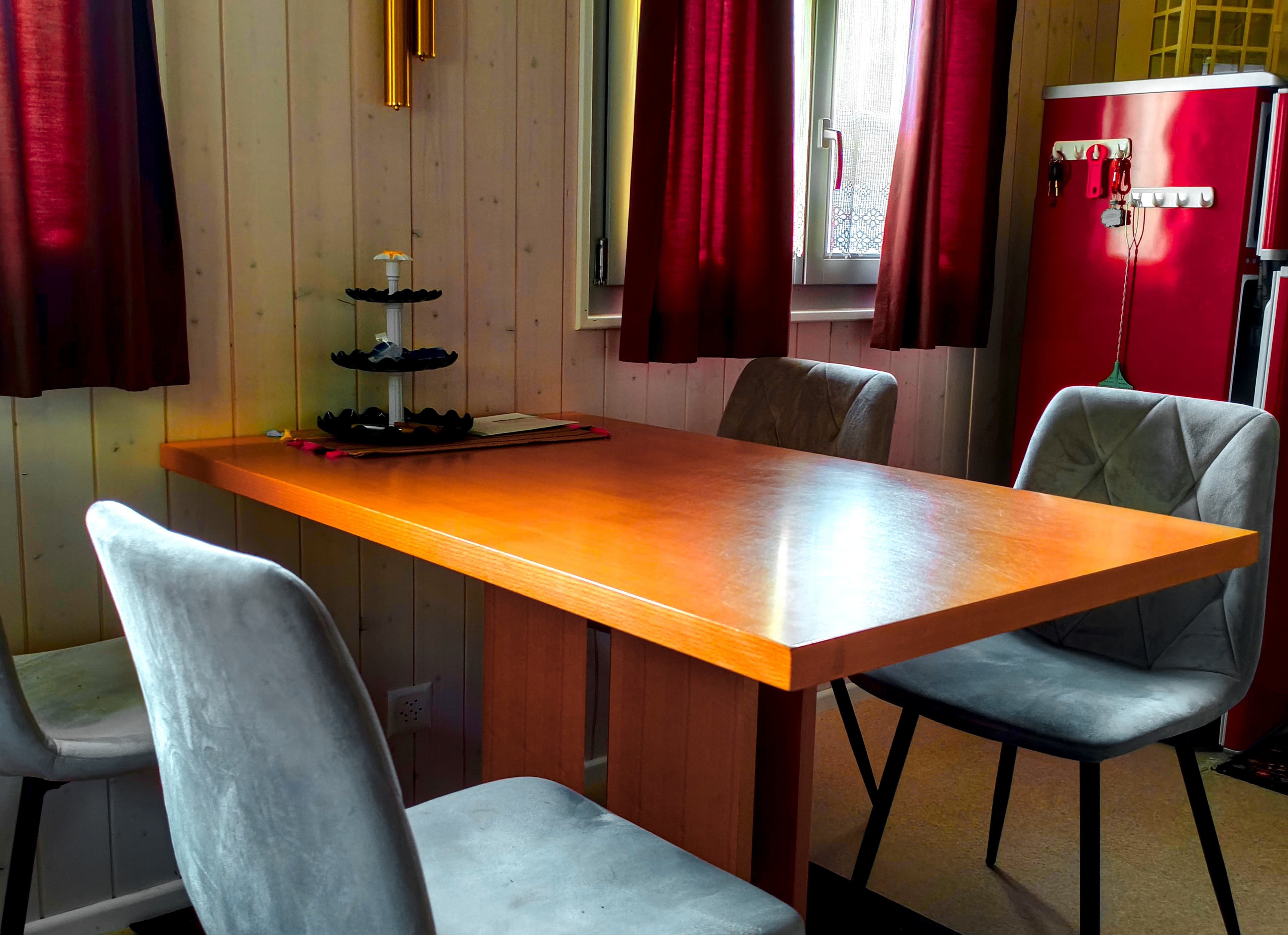 Mobilhome an fixem Standort