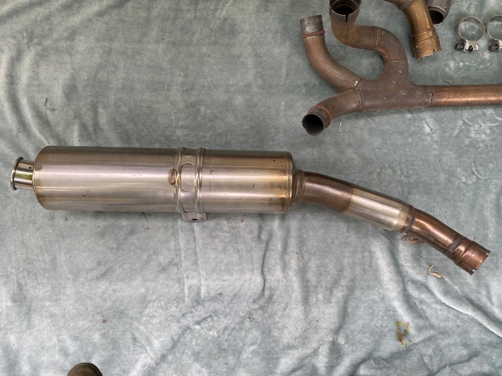 Honda VTR 1000 SP2 original komplette Auspuffanlage