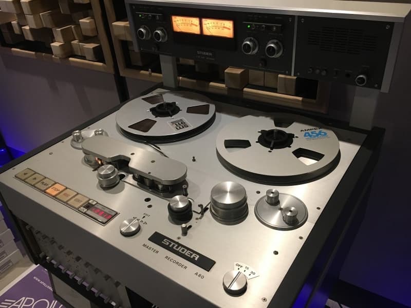 Studer A80RC mk2 1/2" 2 track HIGH SPEED (15/30 ips) Masterrecord