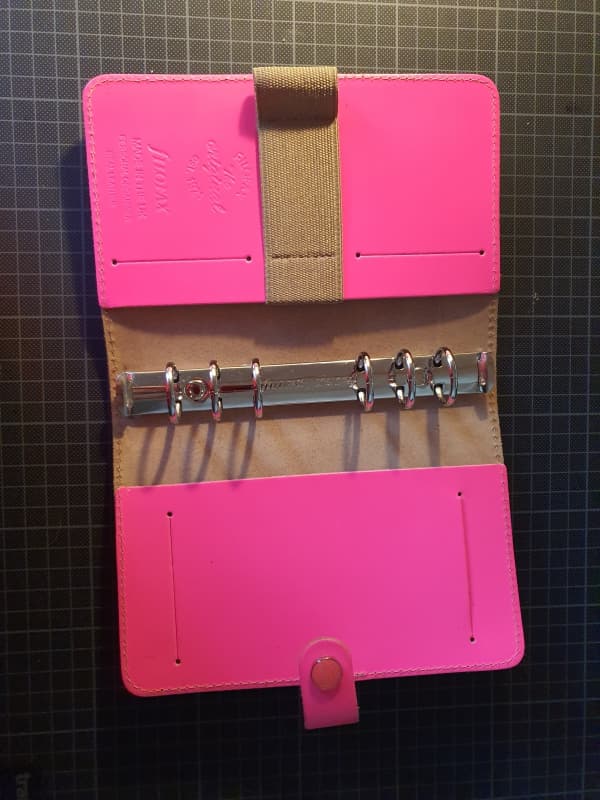 Filofax Agenda Personal The Original in Pink OHNE INHALT