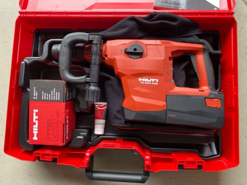 Hilti TE 500 A36 inkl 2 Akku