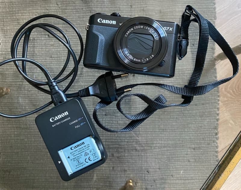 Canon PowerShot G7X Mark II + Zubehör