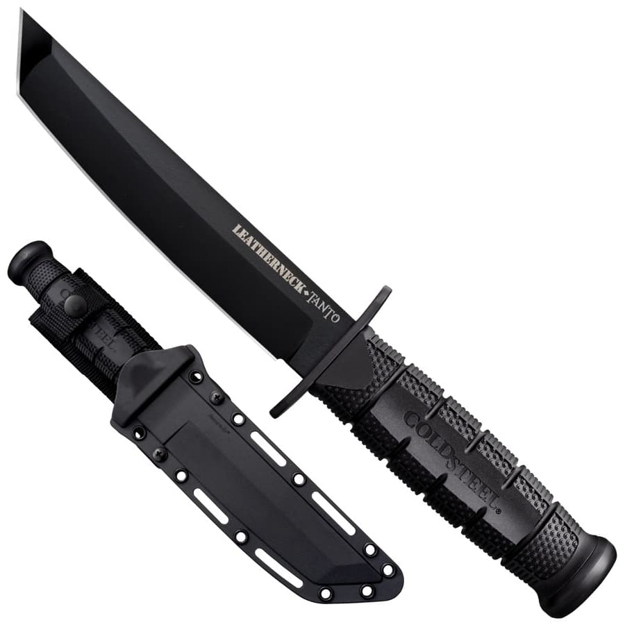 Cold Steel Leatherneck Tanto – Kampfmesser mit D2-Stahl & Scheide