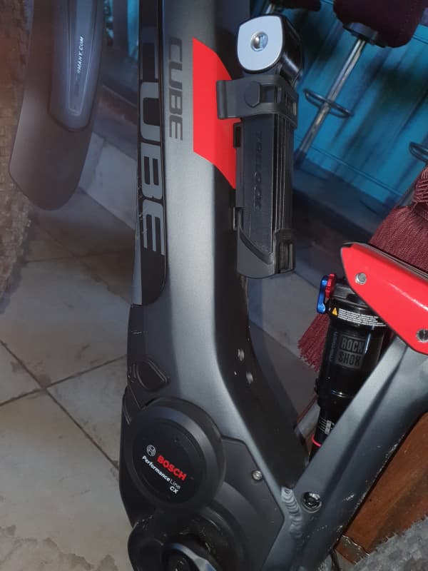 Super E Bike Cube Black Orange
