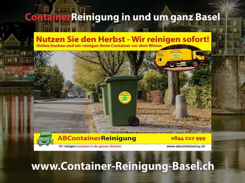 ContainerReinigung Luzern : Wir reinigen Ihren Container