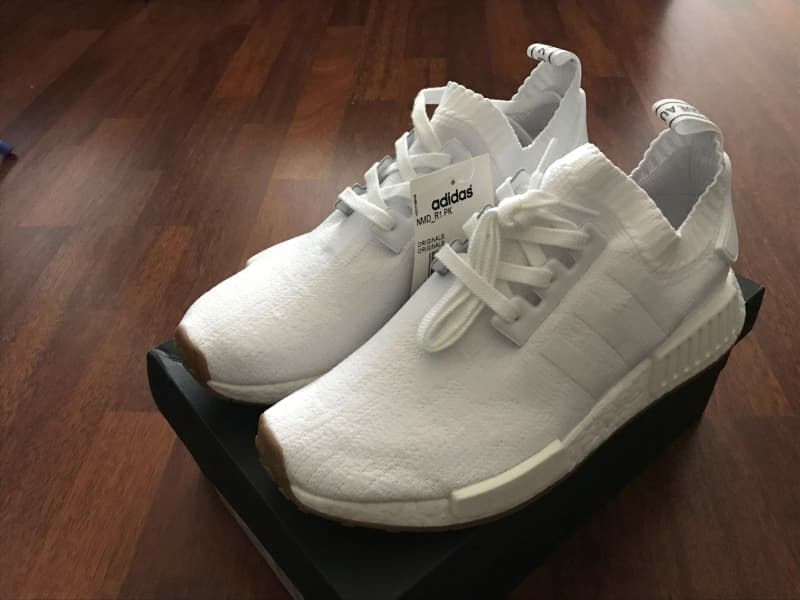 Adidas original NMD R1 PK "White Gum Pack"