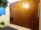Wandschrank mti integriertem Klappbett mit Licht