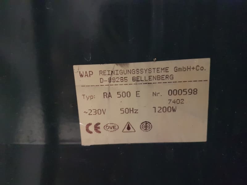 WAP Profi Bodenreinigungsmaschine
